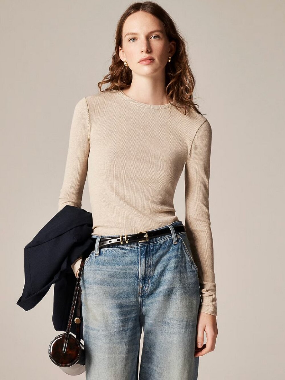J crew Perfect rib long-sleeve T-shirt